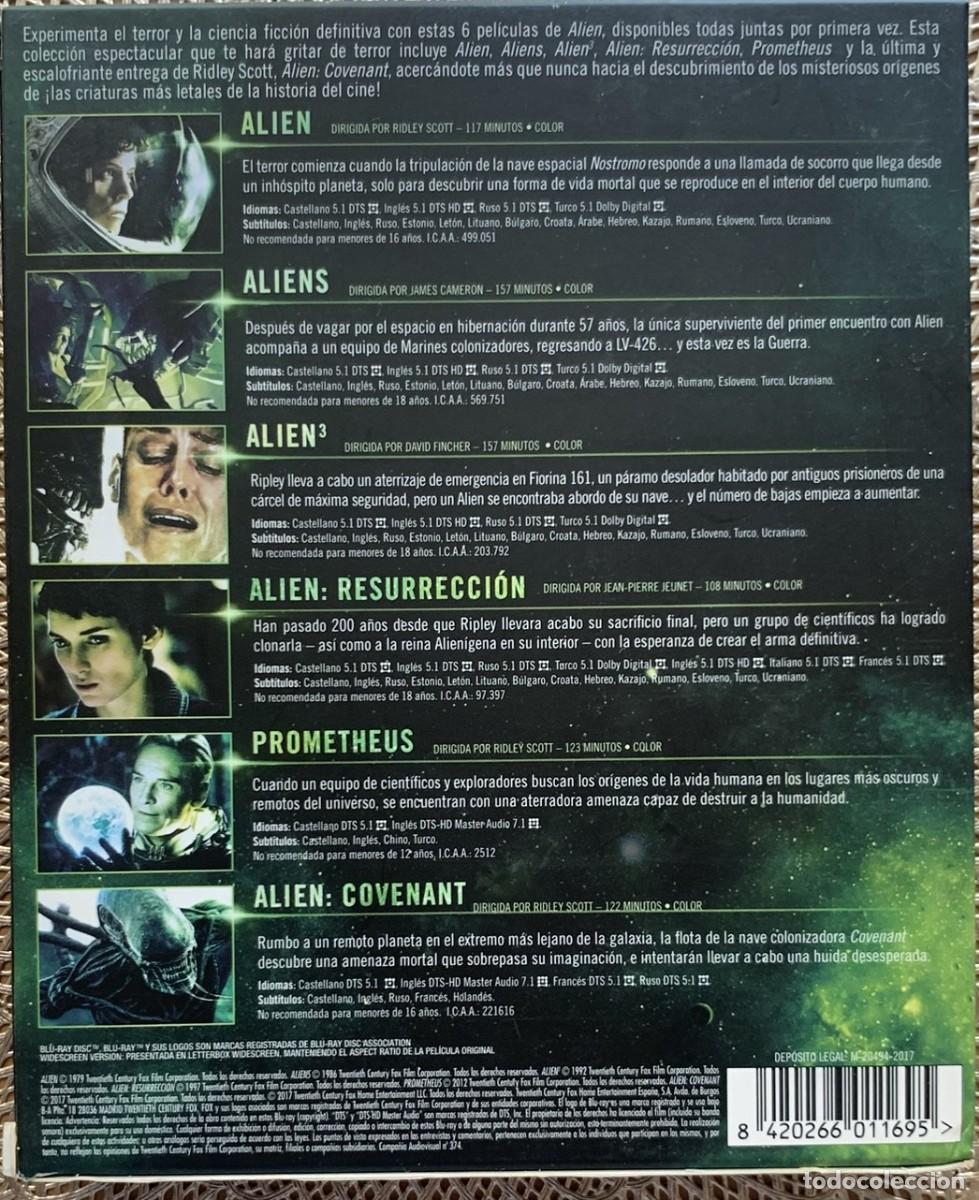 Cine: ALIEN - COLECCION COMPLETA (Ridley Scott, 1978) - Foto 2