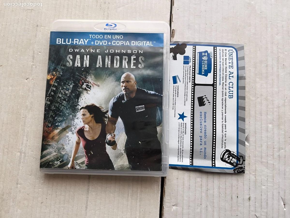 Cine: SAN ANDRES DVD Y BRAY 2 DISCOS - BRAY BLURAY KREATEN