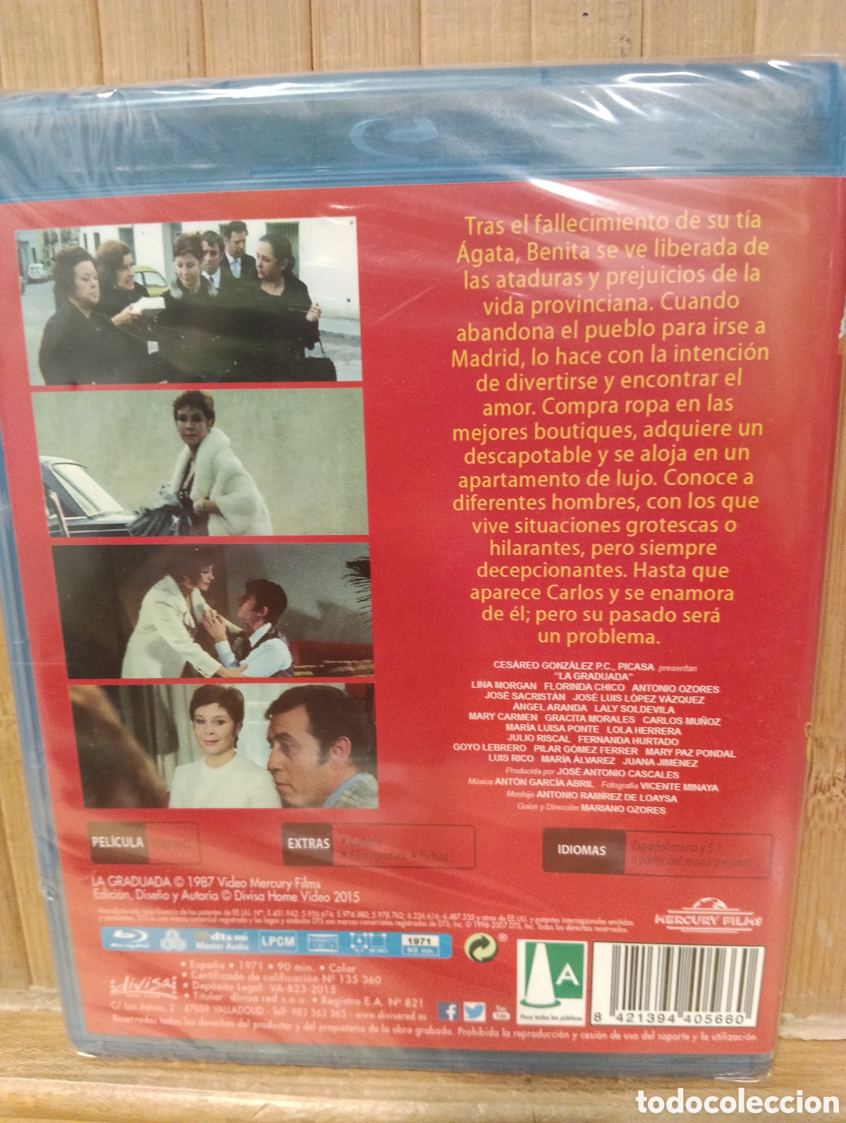 Cine: LA GRADUADA - BLU-RAY PRECINTADO - Foto 2
