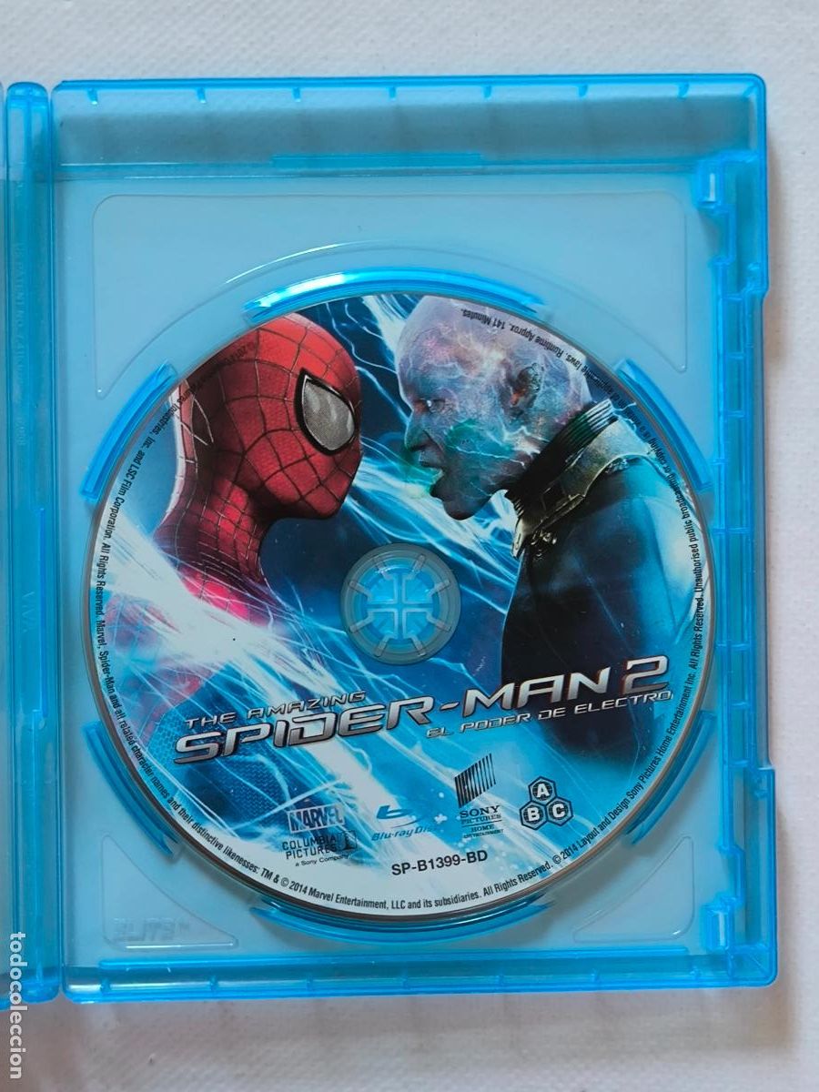 Cine: BLU-RAY THE AMAZING SPIDER-MAN 2 - EL PODER DE ELECTRO (024) - Foto 2
