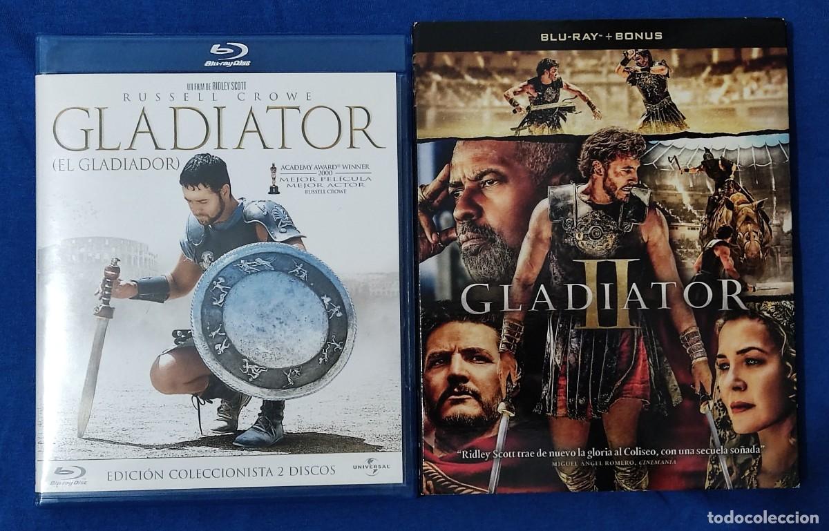 Cine: Gladiator 1 y 2 en Blu ray -- ENVIO INCLUIDO - Foto 1