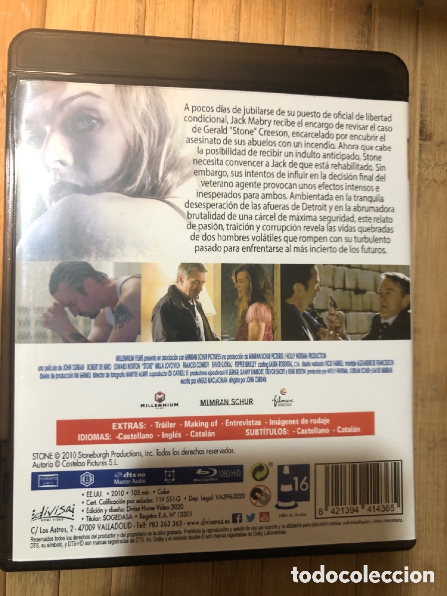 Cine: Stone BLU-RAY SEMINUEVO - Foto 2
