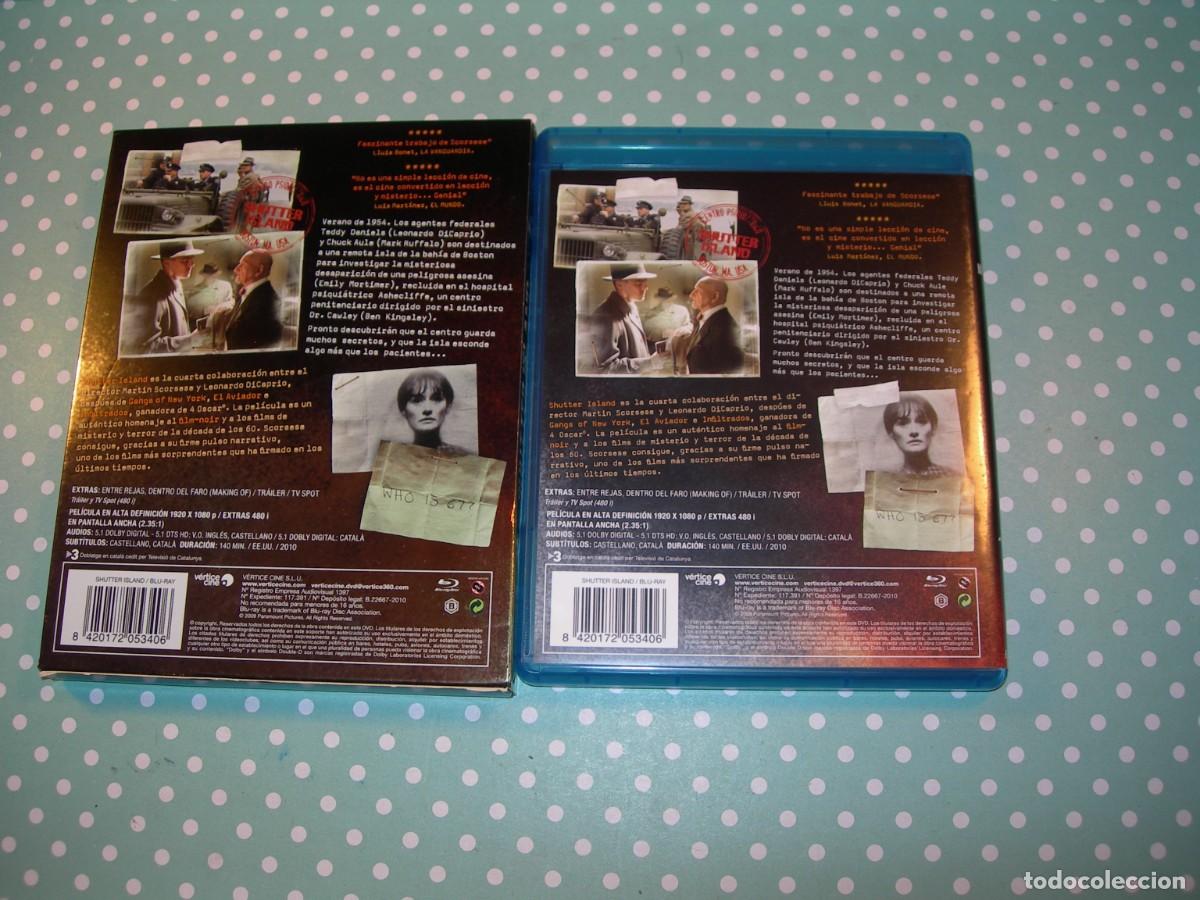 Cine: SHUTTER ISLAND / BLU RAY DISC / COLECCI&Oacute;N PARTICULAR - Foto 2