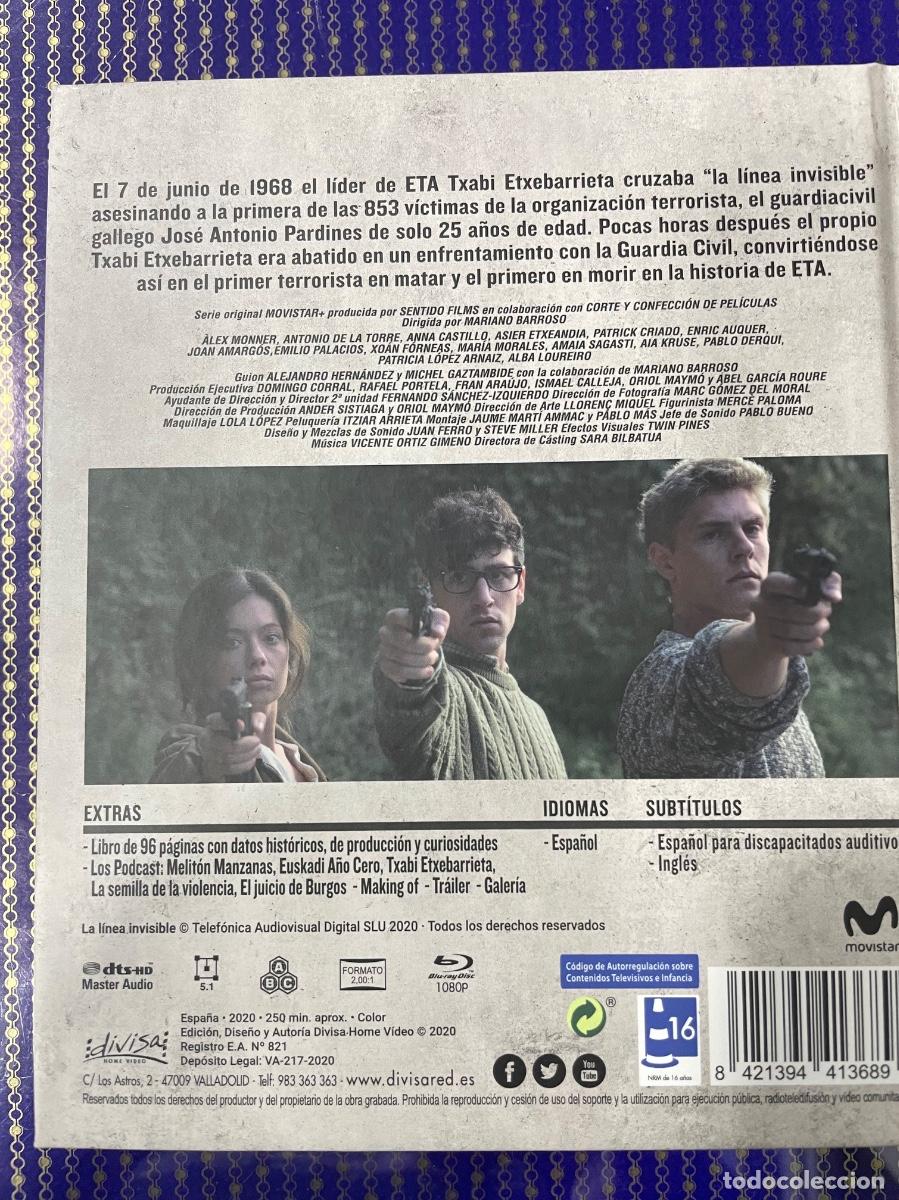 Cine: La l&iacute;nea invisible (Blue ray + libro) - Foto 4