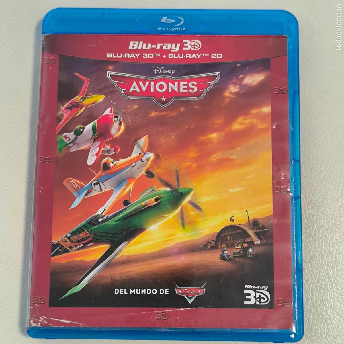 Kino: Aviones 2 discos Blu-ray 2D + Blu-ray 3D Disney