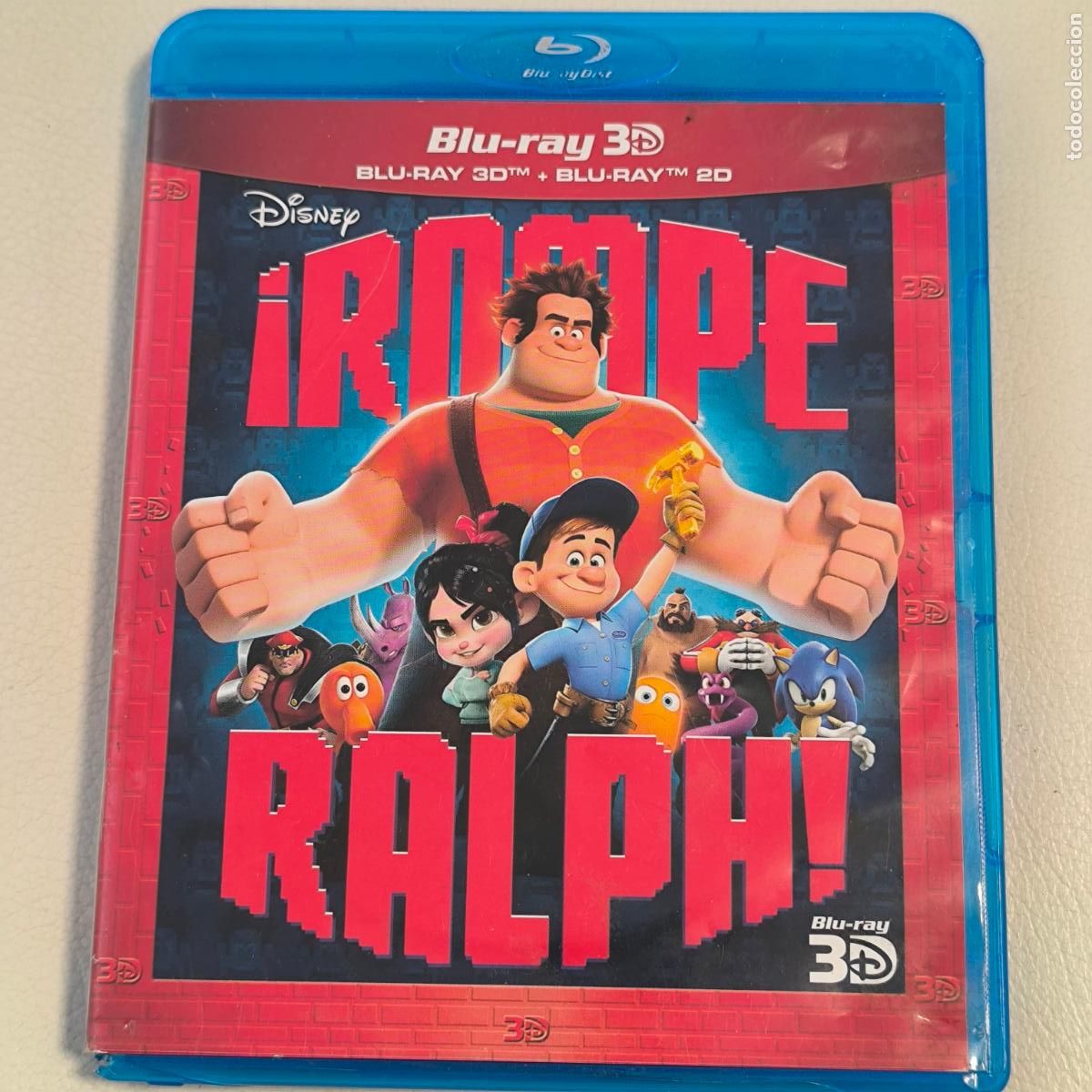 Kino: ! Rompe Ralph ! 2 discos Blu-ray 2D + Blu-ray 3D Disney