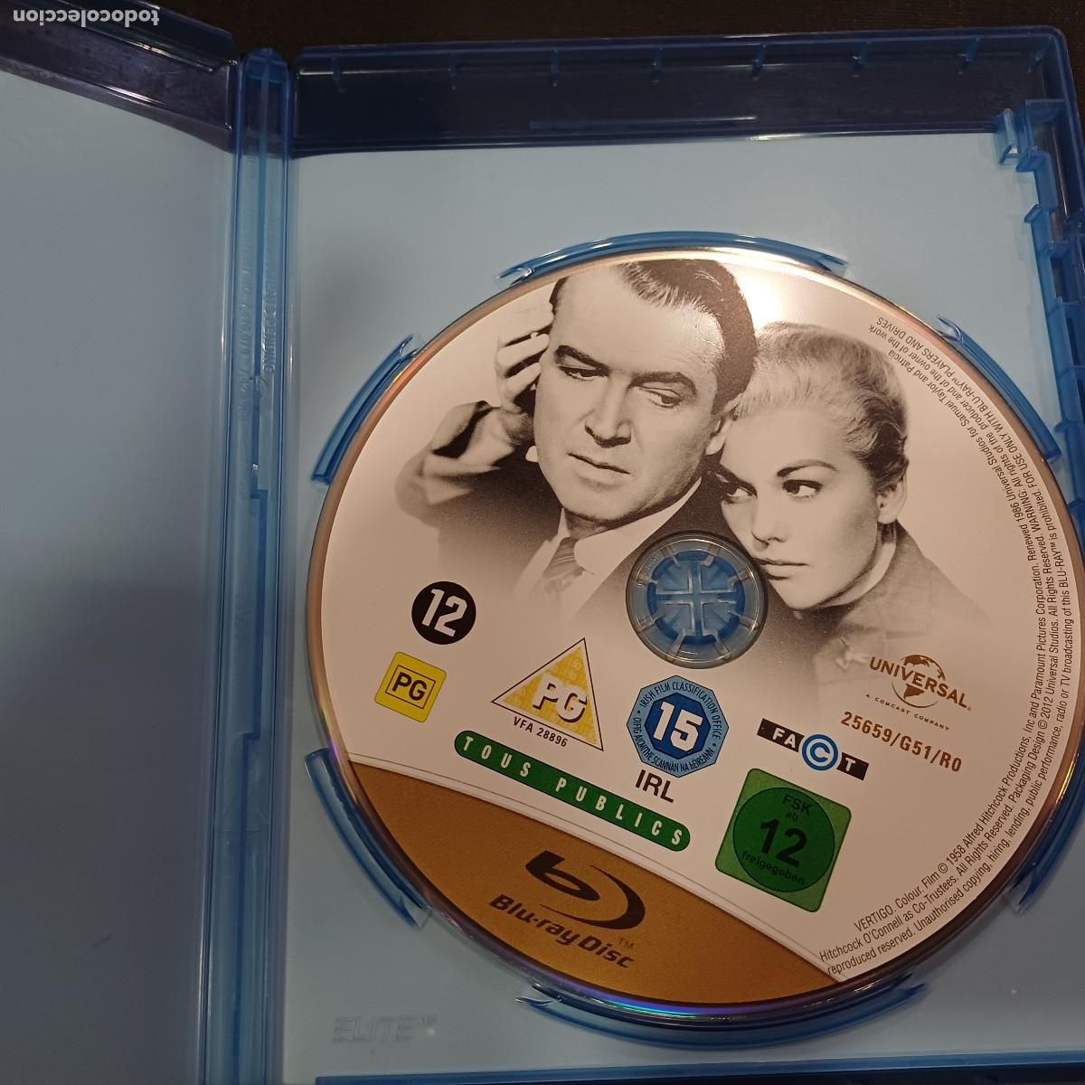 Cine: VERTIGO/HITCHCOCK/BLU-RAY. - Foto 2
