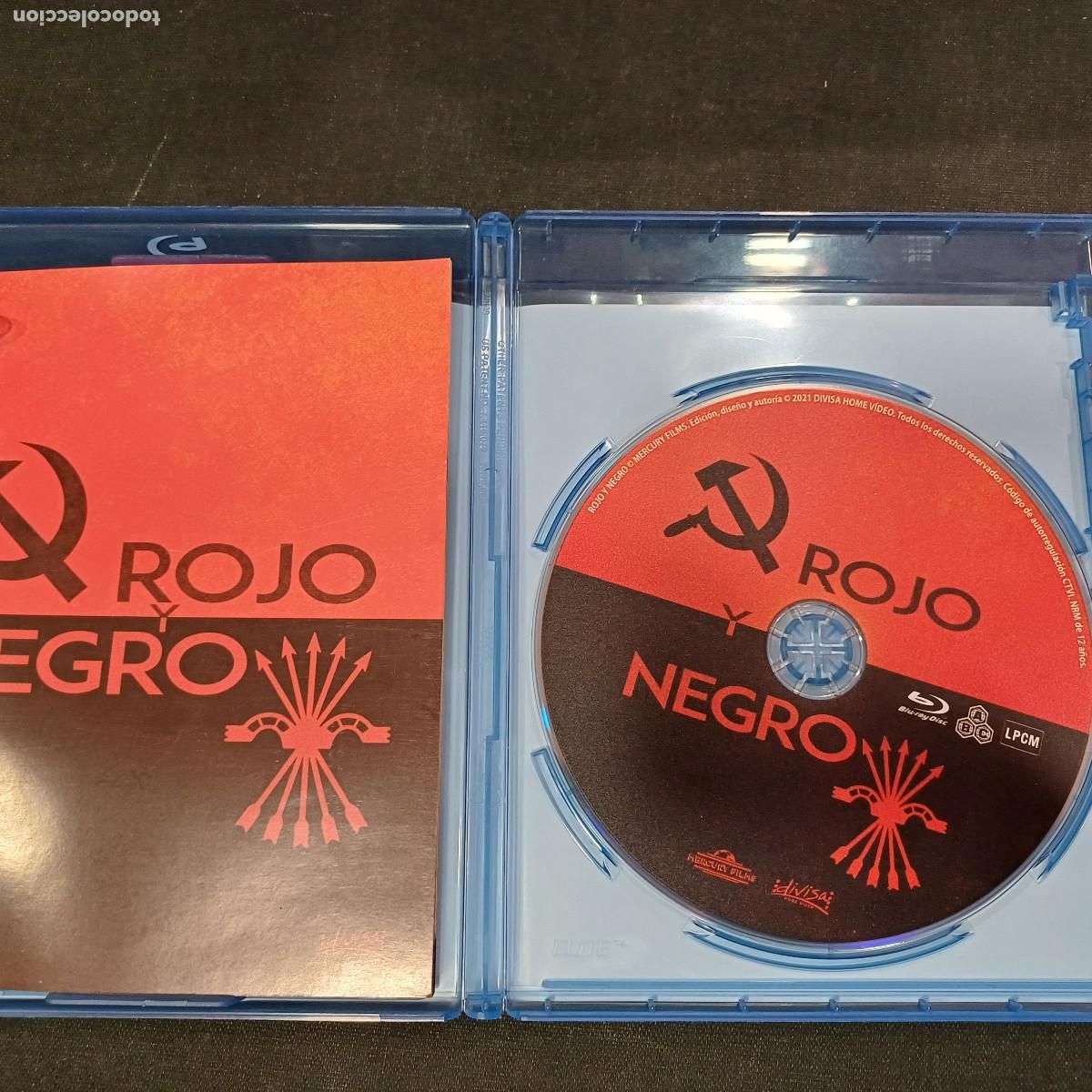 Cine: ROJO Y NEGRO/BLU-RAY + LIBRETO. - Foto 3