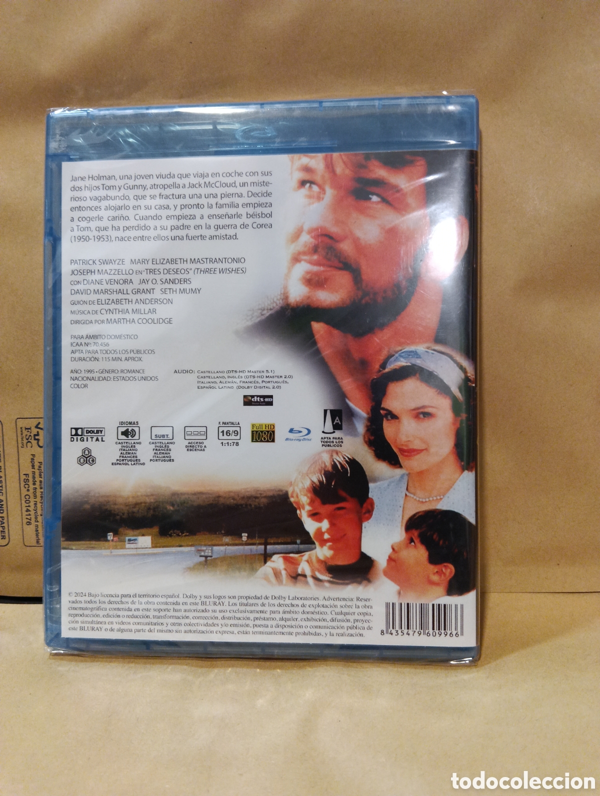 Cine: Tres Deseos Blu-ray precintado - Foto 2