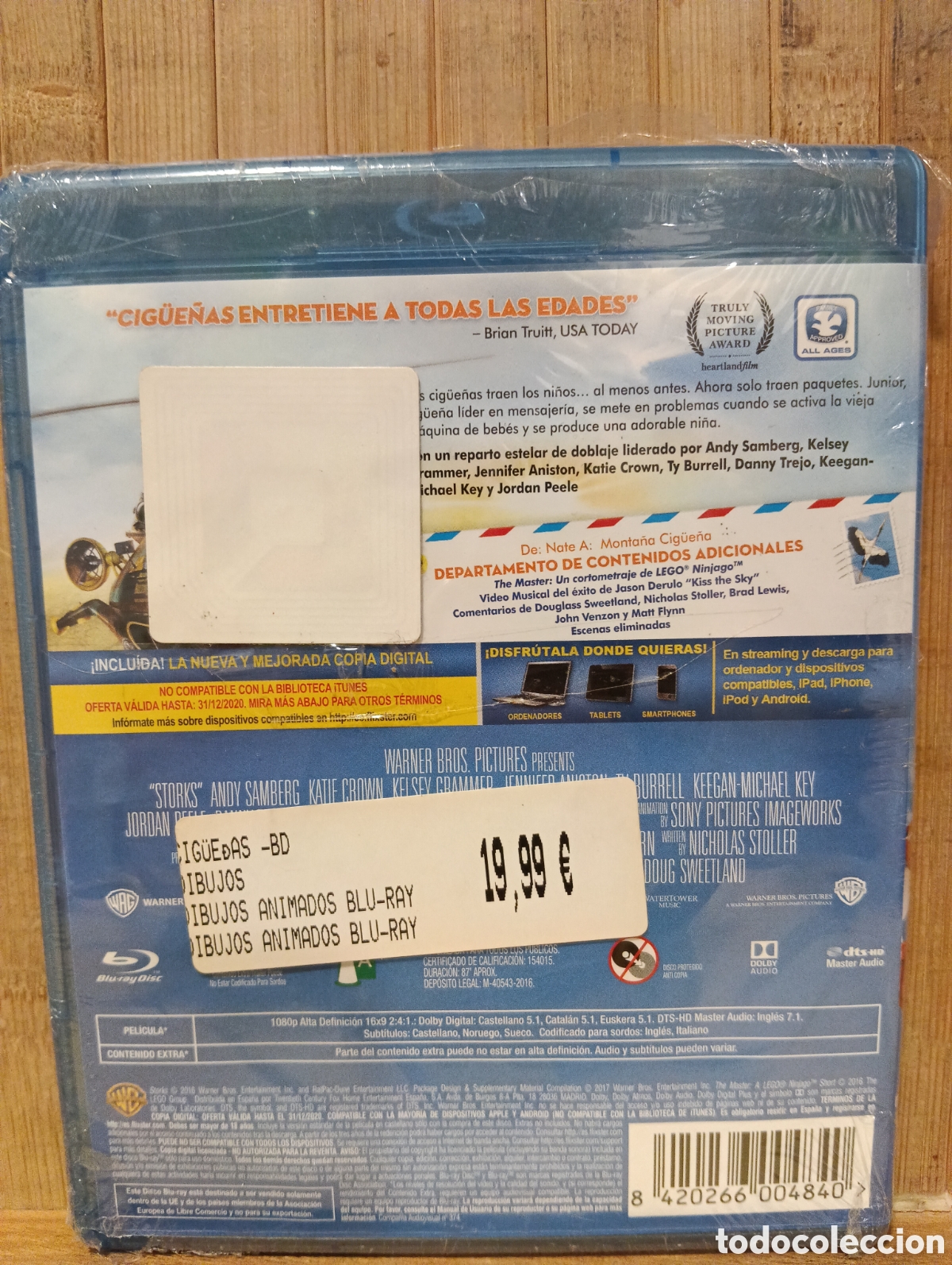 Cine: Cig&uuml;e&ntilde;as Blu-ray precintado - Foto 2
