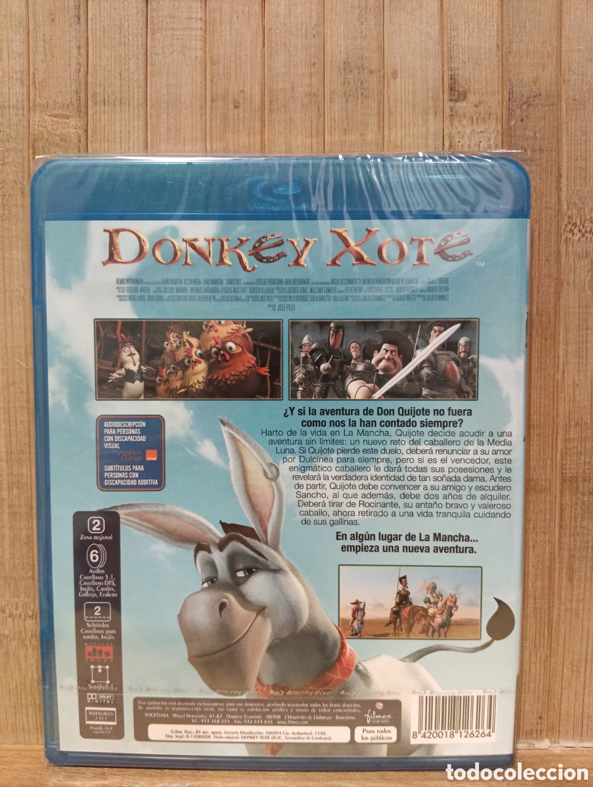 Cine: Donkey Xote Blu-ray precintado - Foto 2