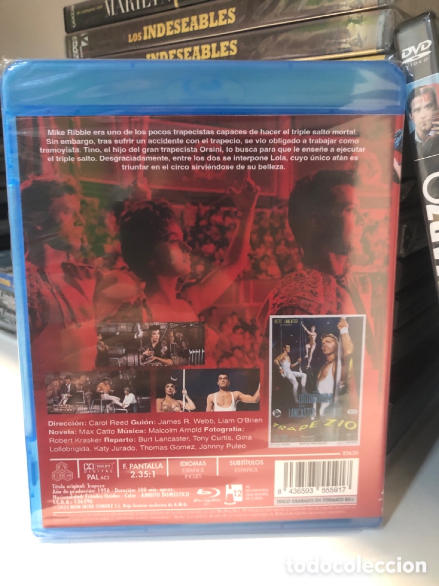 Cine: Trapecio ( BD-r ) BLU-RAY PRECINTADO - Foto 2