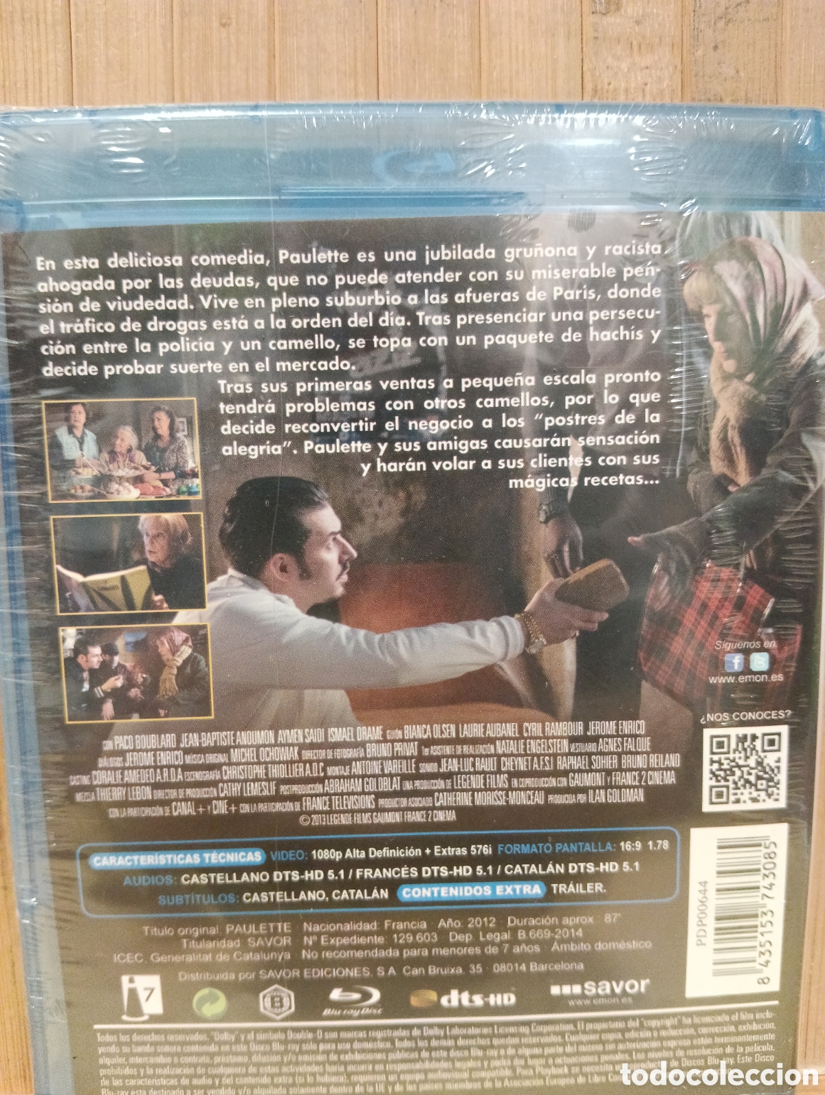 Cine: El Postre de la Alegr&iacute;a Blu-ray precintado - Foto 2