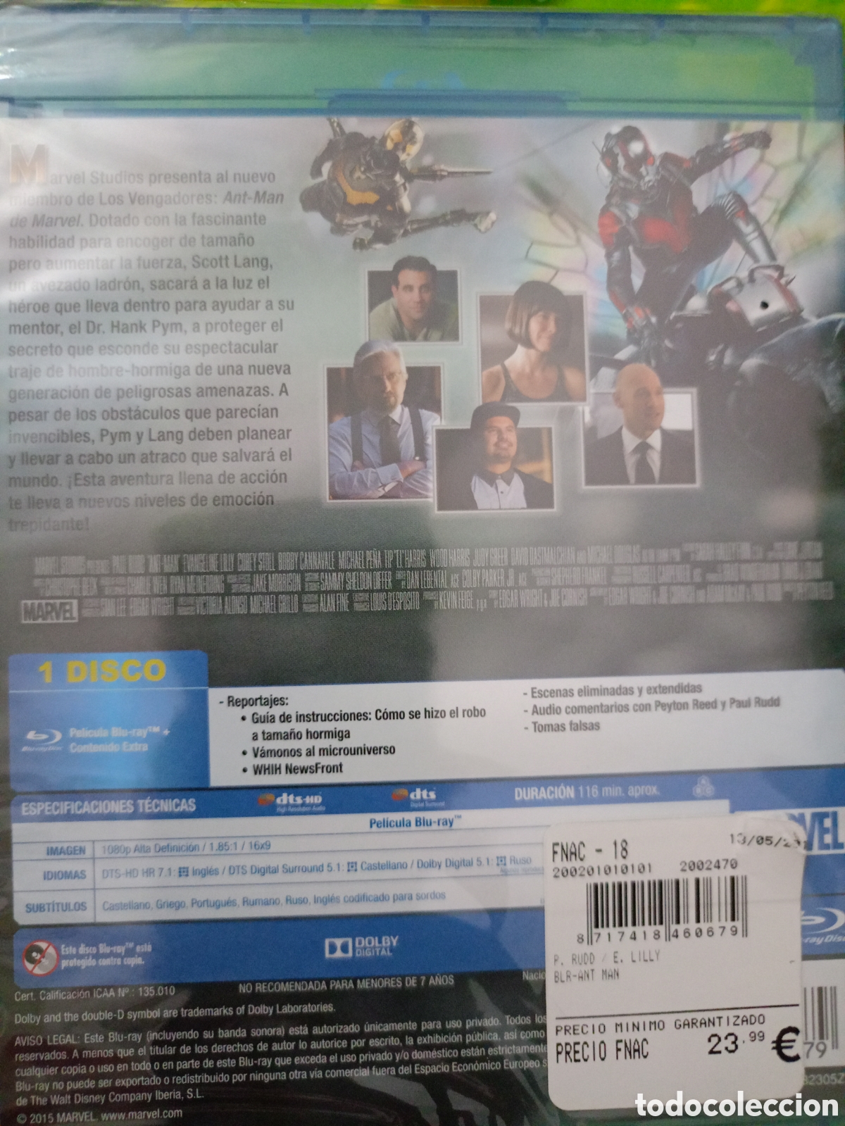 Cine: Blu-ray Ant-Man - precintado - Foto 2