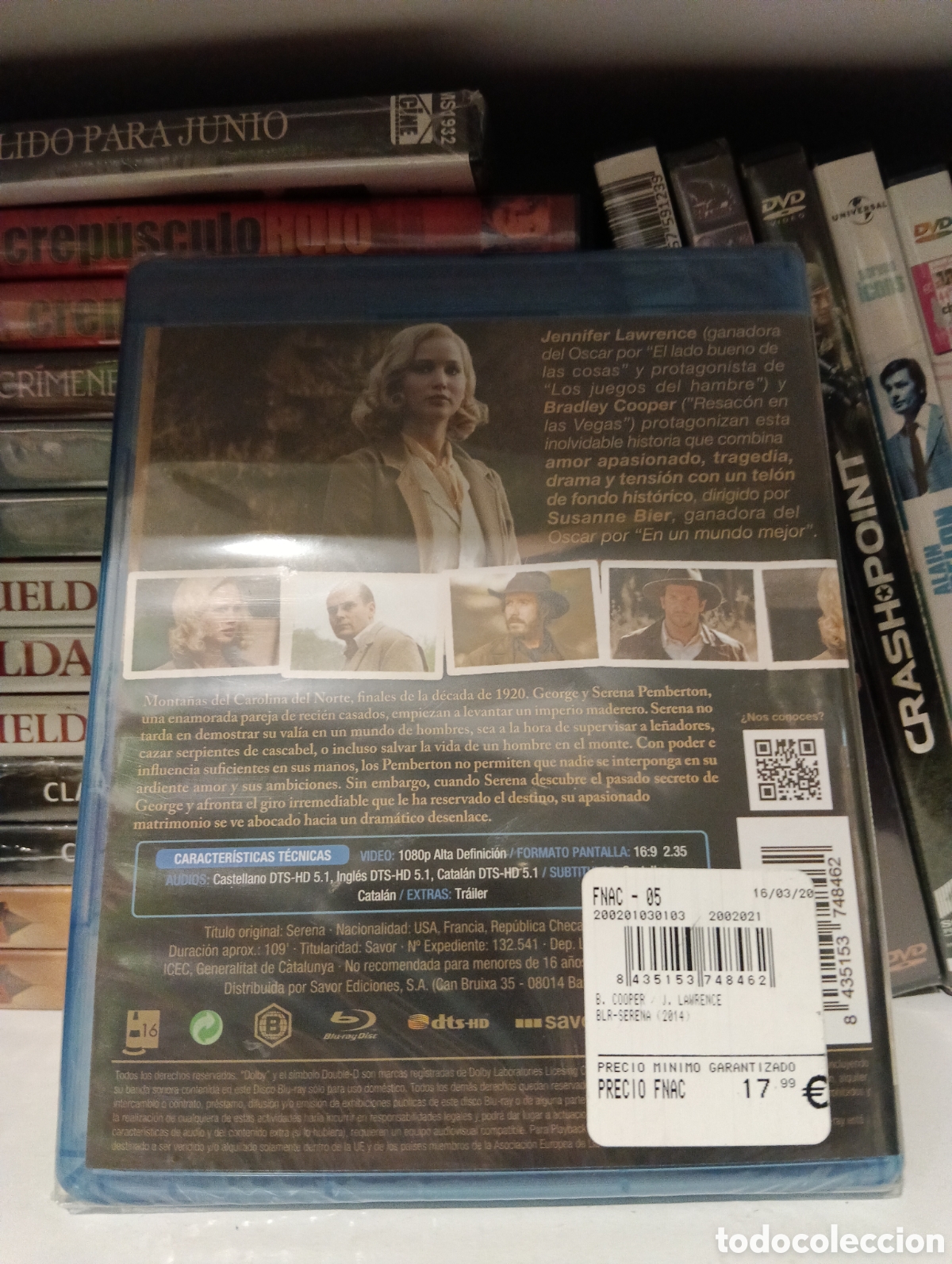 Cine: Serena Blu-ray precintado - Foto 2