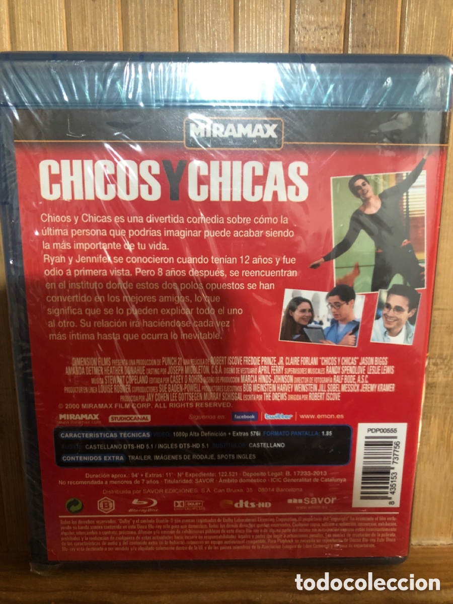 Cine: Chicos y Chicas BLU-RAY PRECINTADO - Foto 2