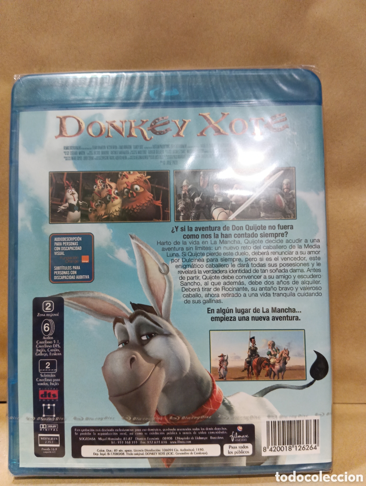 Cine: Donkey xote Blu-ray precintado - Foto 2