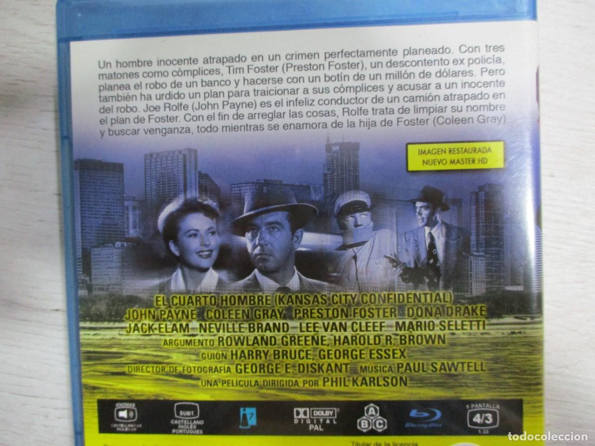 Cine: BLU RAY - EL CUARTO HOMBRE - Foto 2