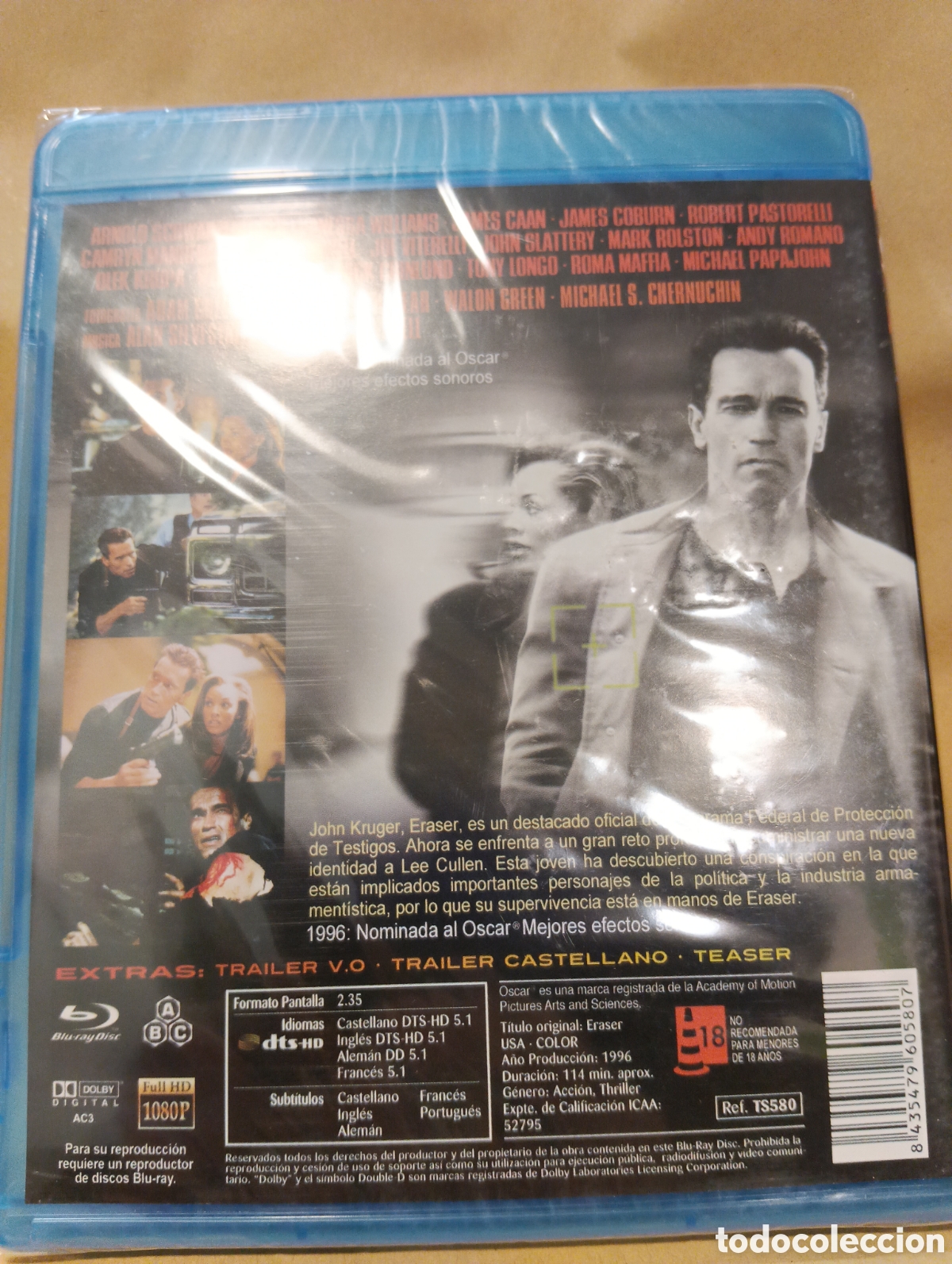 Cine: Eraser Blu-ray precintado - Foto 2