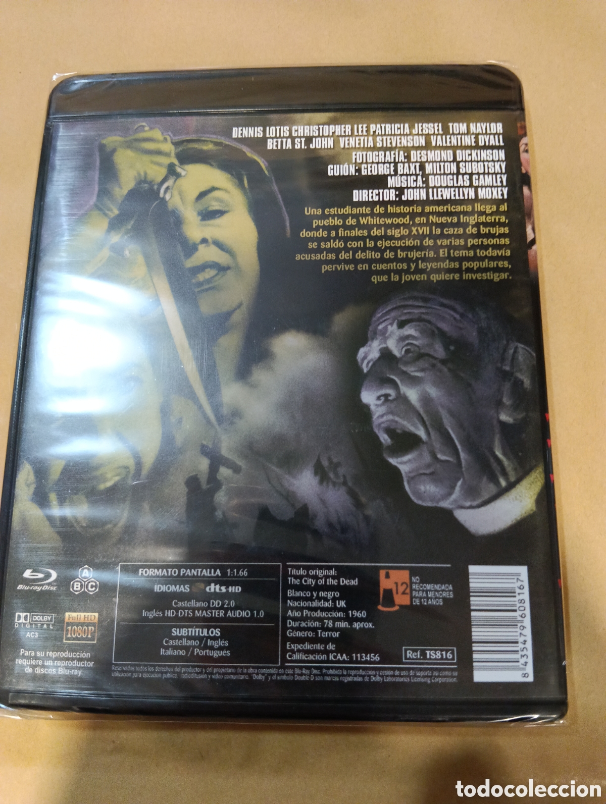 Cine: El Hotel del Terror Blu-ray precintado - Foto 2