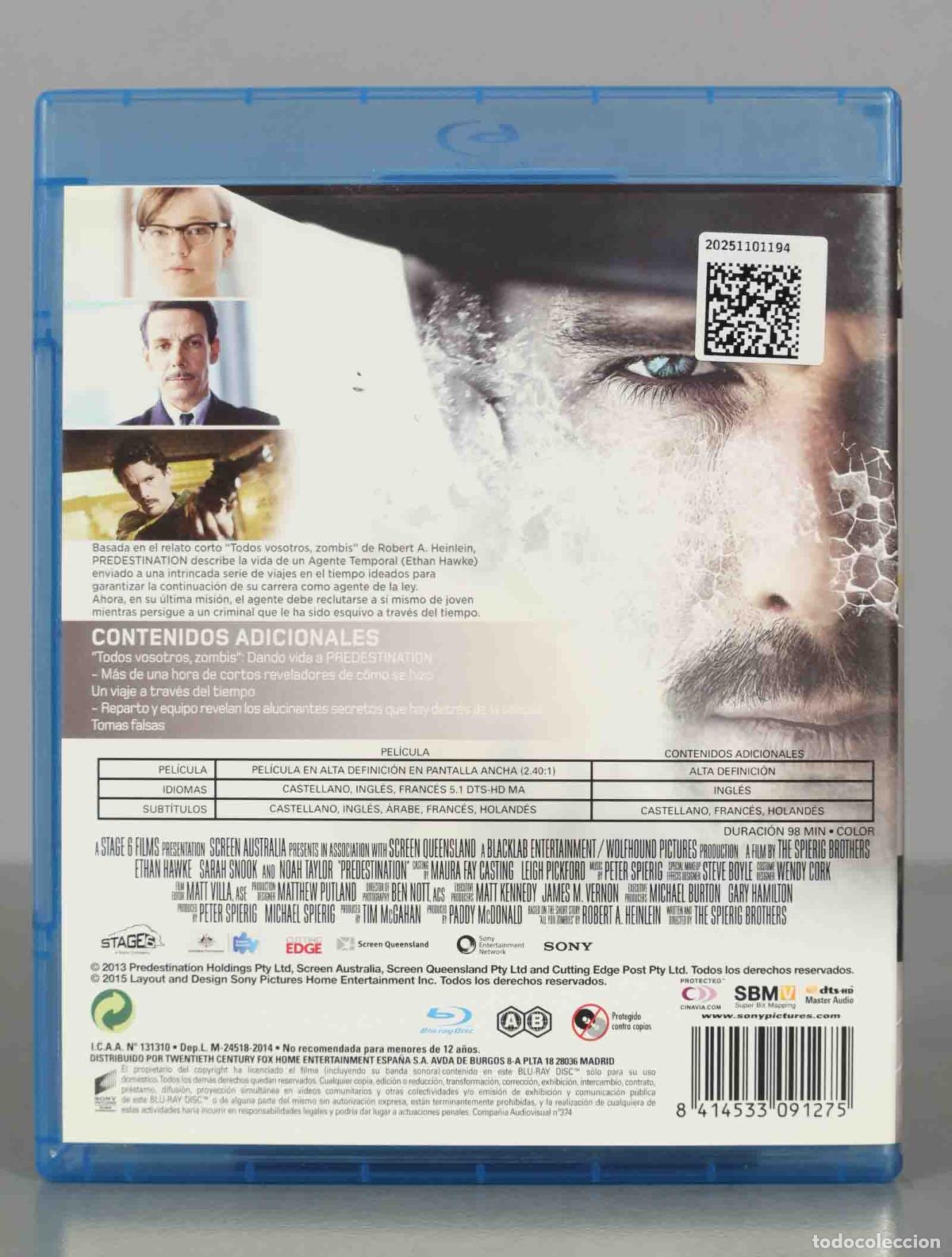 Cine: BLU-RAY. PREDESTINATION TAYLOR - Foto 2