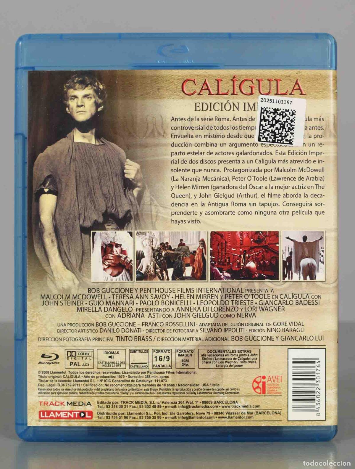 Cine: BLU-RAY. CALIGULA EDICION IMPERIAL - Foto 2