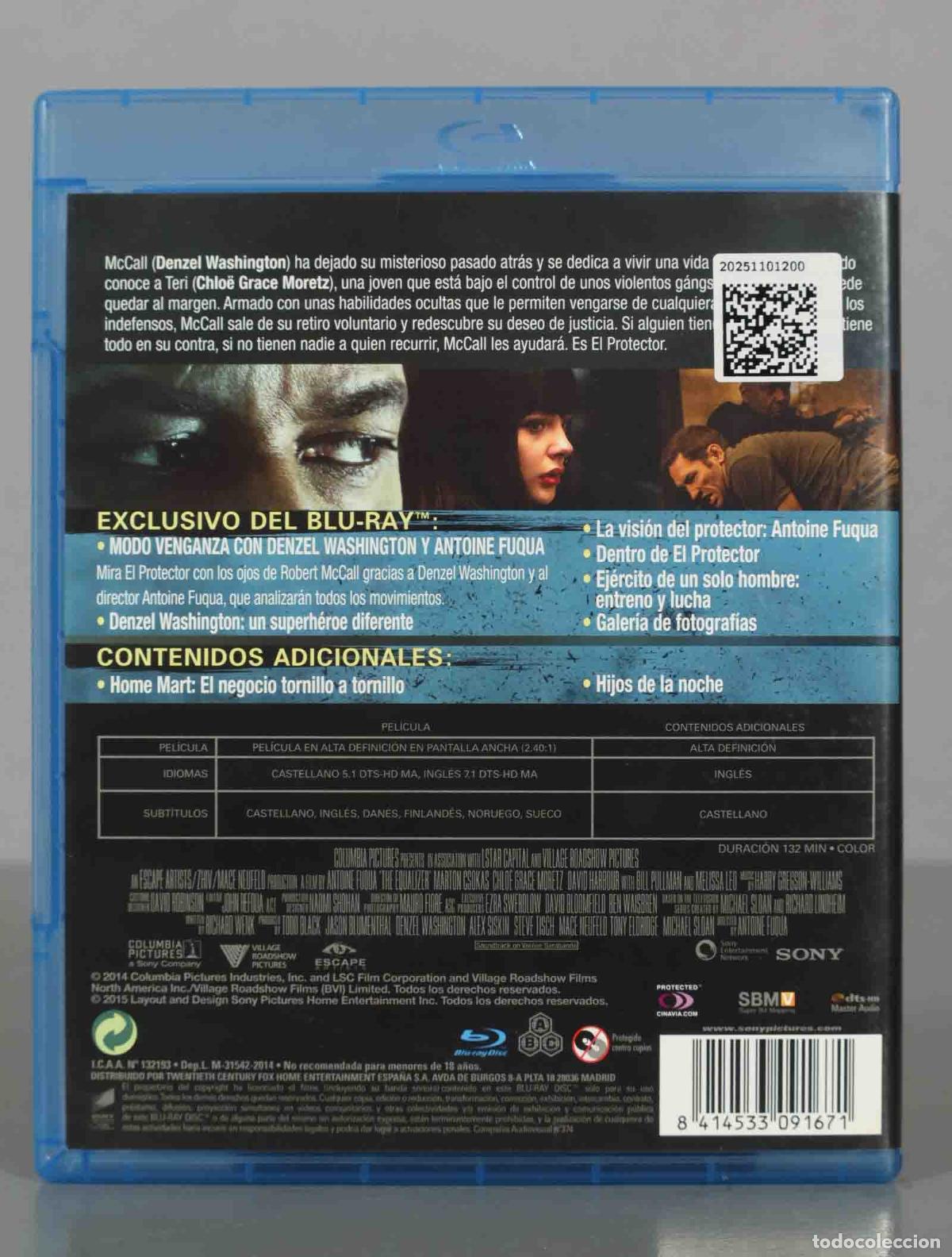 Cine: BLU-RAY. EL PROTECTOR THE EQUALIZER - Foto 2