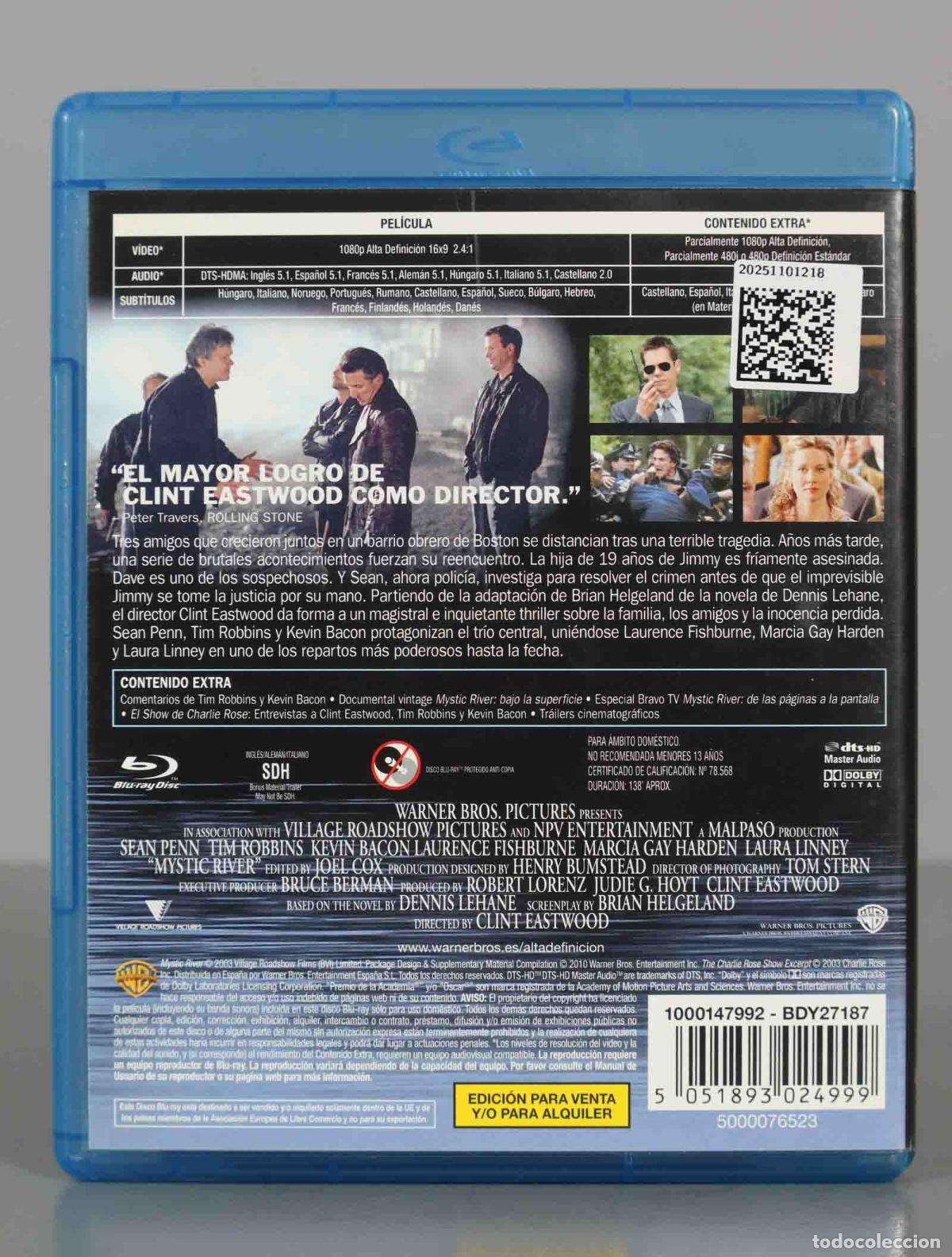 Cine: BLU-RAY. MYSTIC RIVER - Foto 2