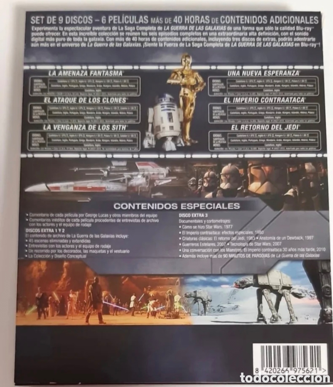 Cine: Star wars blu-ray saga completa - Foto 2
