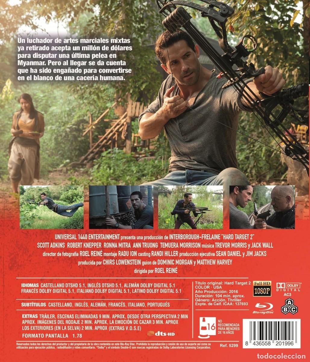 Cine: NOV0925 Blanco Humano 2 BD 2016 Hard Target 2 - Foto 2