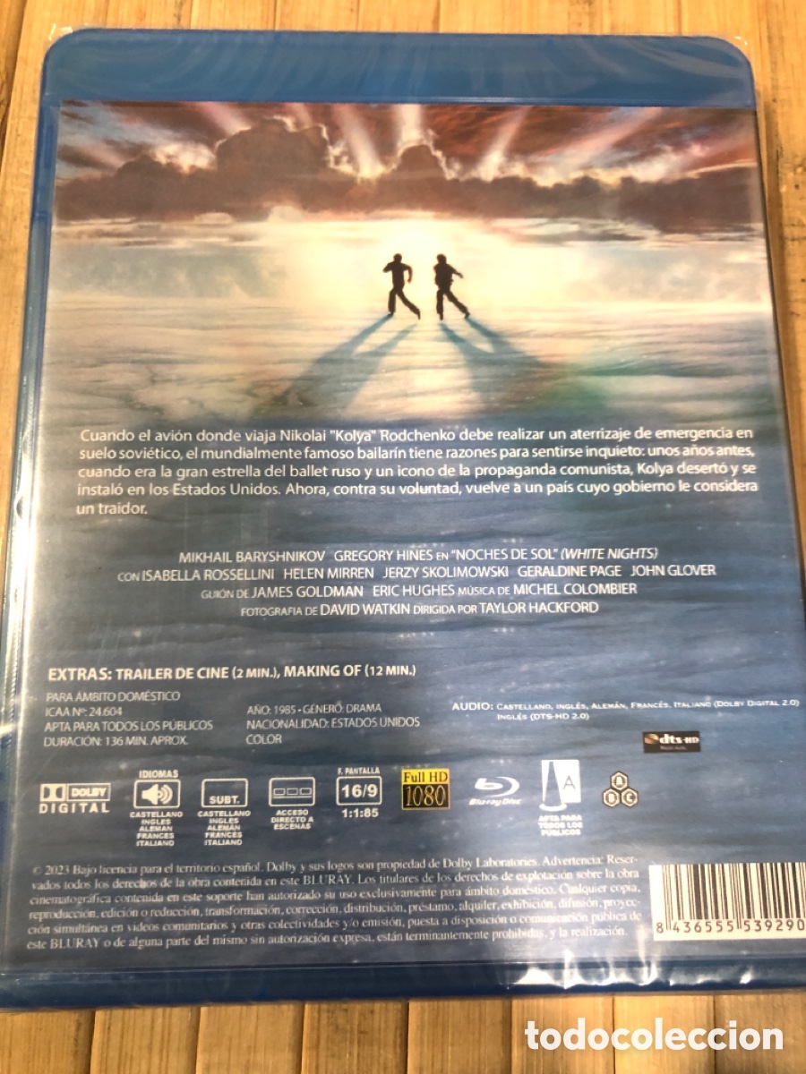 Cine: Noches de sol BLU-RAY PRECINTADO - Foto 2