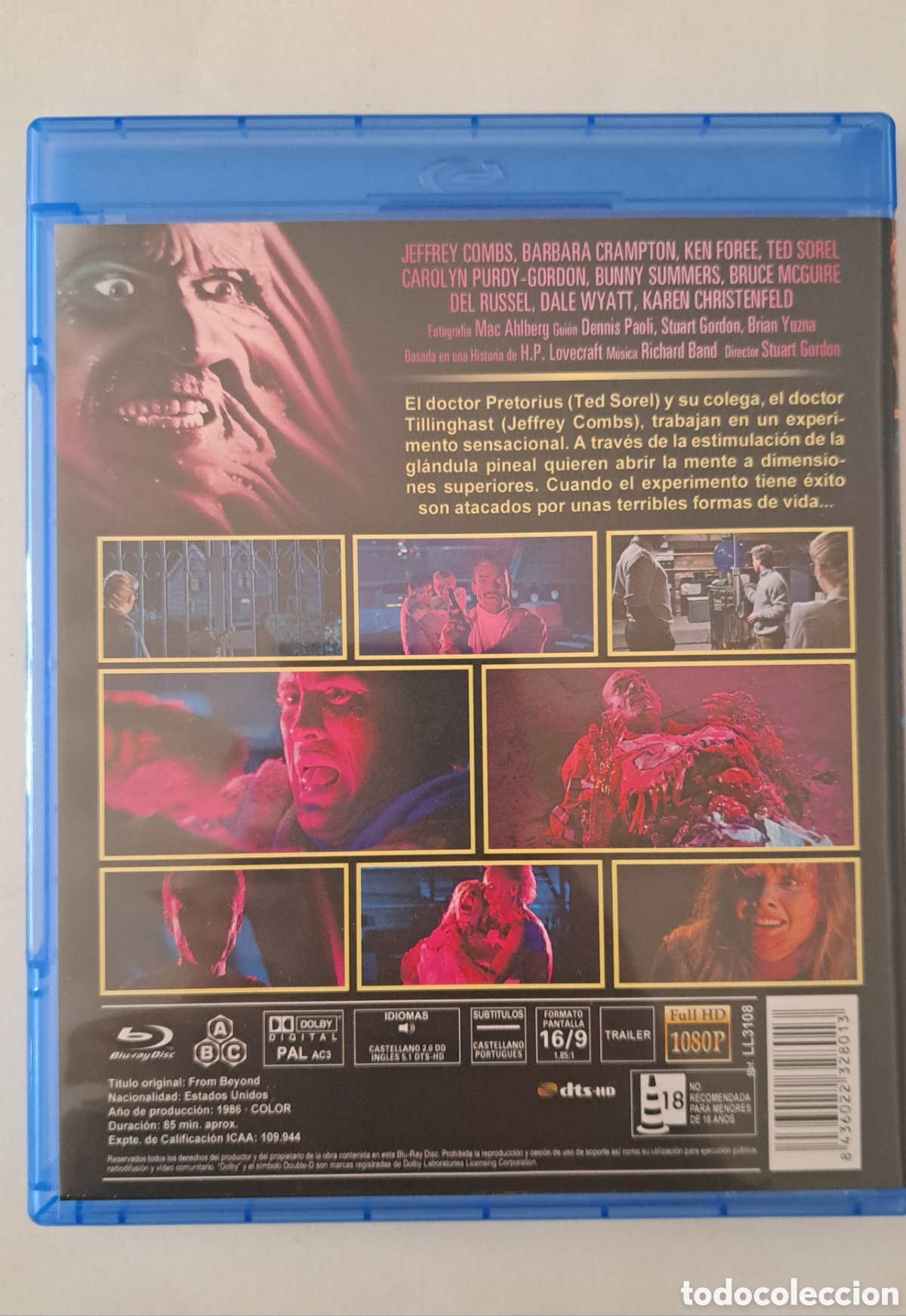 Cine: Re-sonator (Blu-ray) Como nuevo - Foto 2