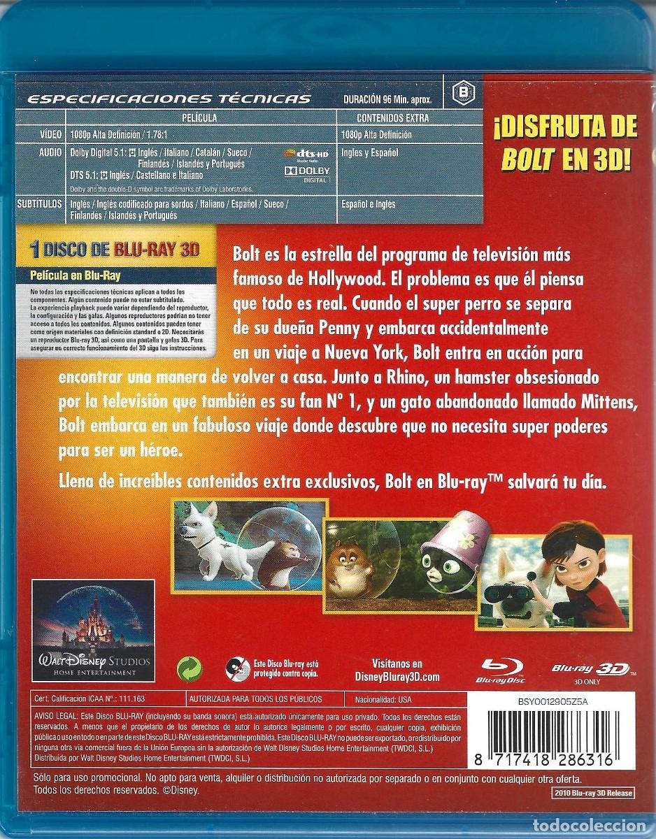 Cine: BOLT 3D JOHN TRAVOLTA (BLURAY) - Foto 2