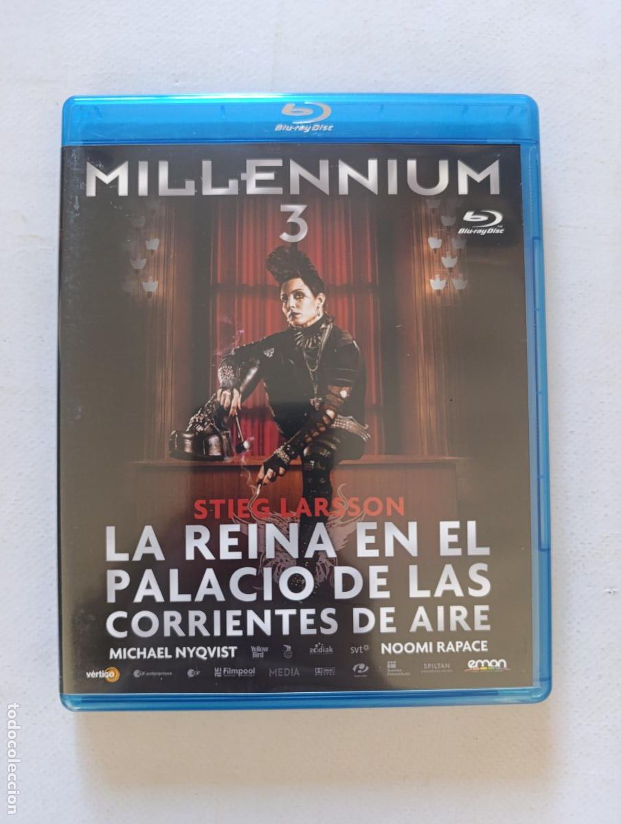 Cinema: BLU-RAY MILLENNIUM 3 - LA REINA EN EL PALACIO DE LAS CORRIENTES DE AIRE - STIEG LARSSON (289w)