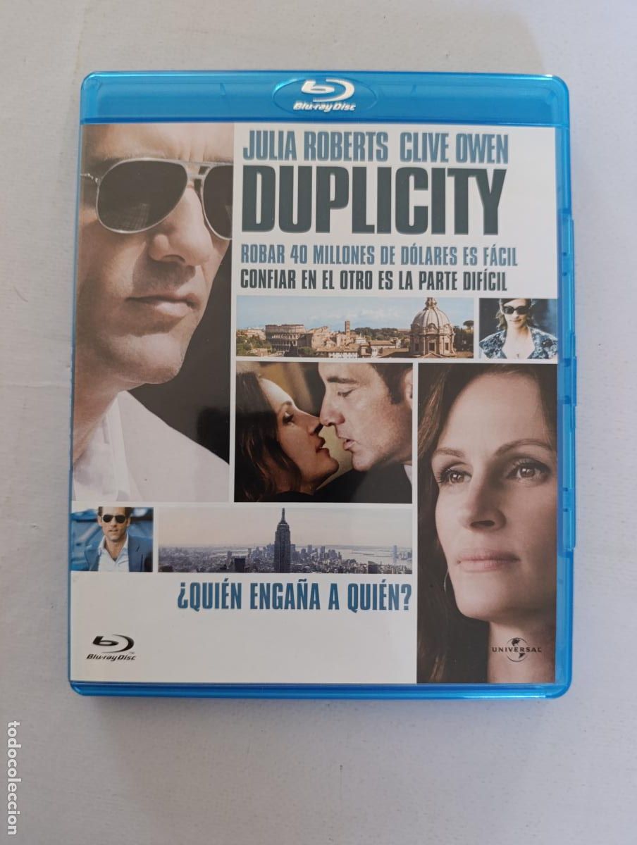 Cinema: BLU-RAY DUPLICITY - JULIA ROBERTS, CLIVE OWEN (291)