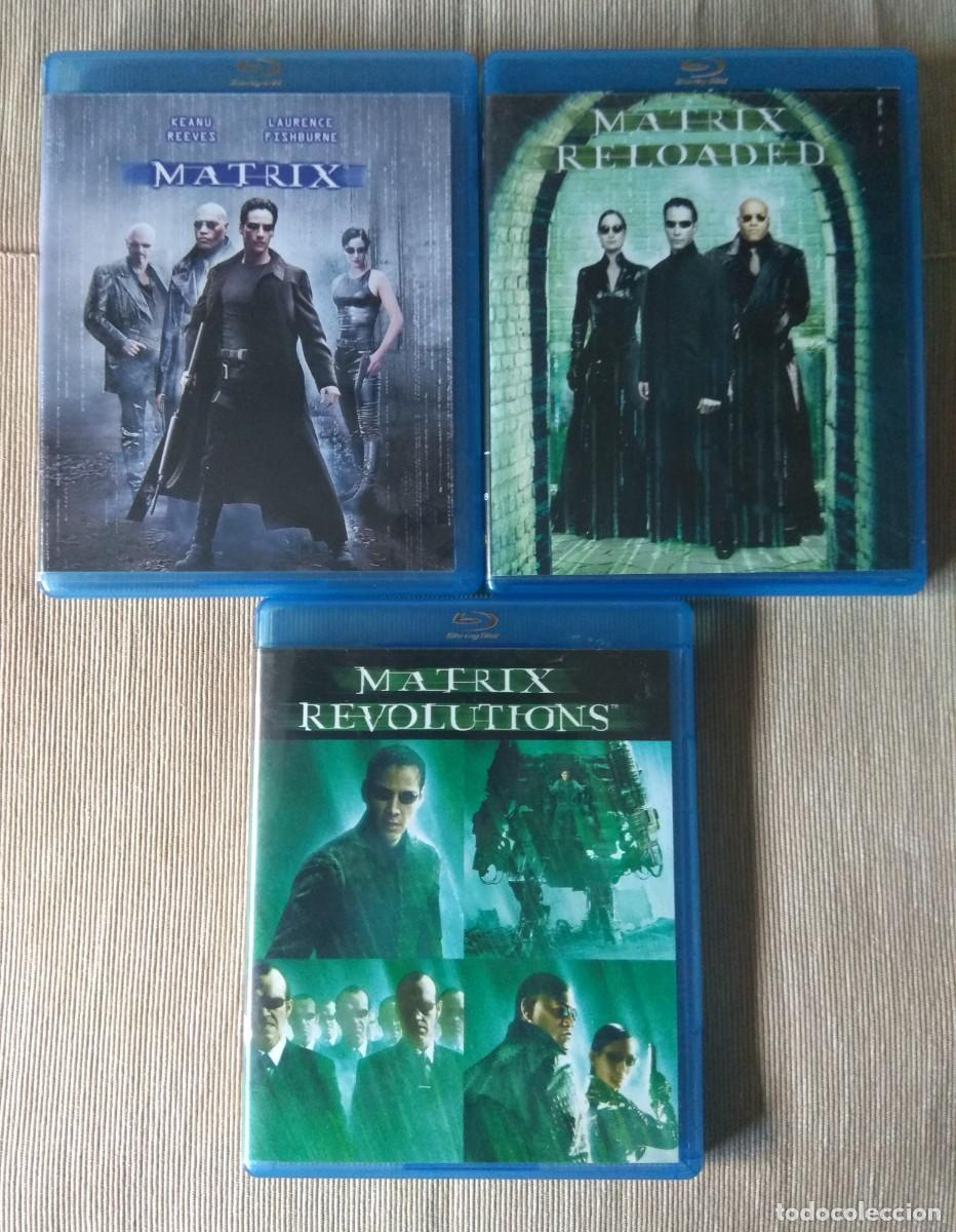 Cinema: Blu ray Trilogia Matrix