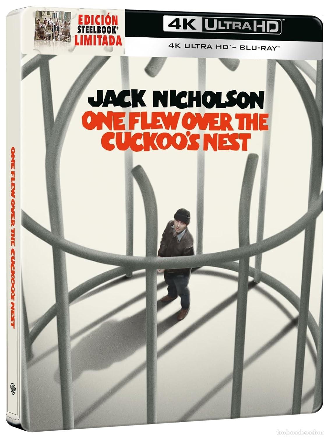 Cin&eacute;ma: Alguien Vol&oacute; Sobre El Nido Del Cuco (Metal) [4K UHD, Blu-ray ] (1975) One Flew Over the Cuckoo's Nes