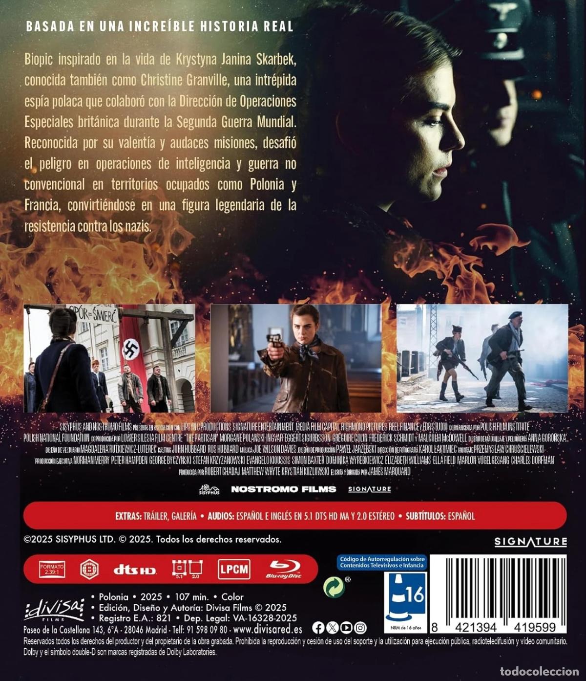 Cine: Partisanos [Blu-ray] (2024) The Partisan - Foto 2
