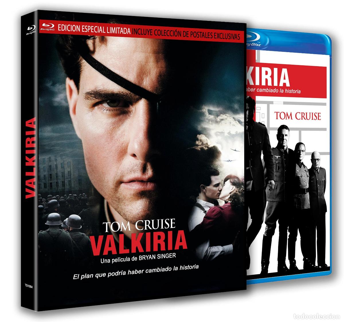 Cine: Valkiria (Con funda y 8 postales) [Blu-ray ] (2008) Valkyrie