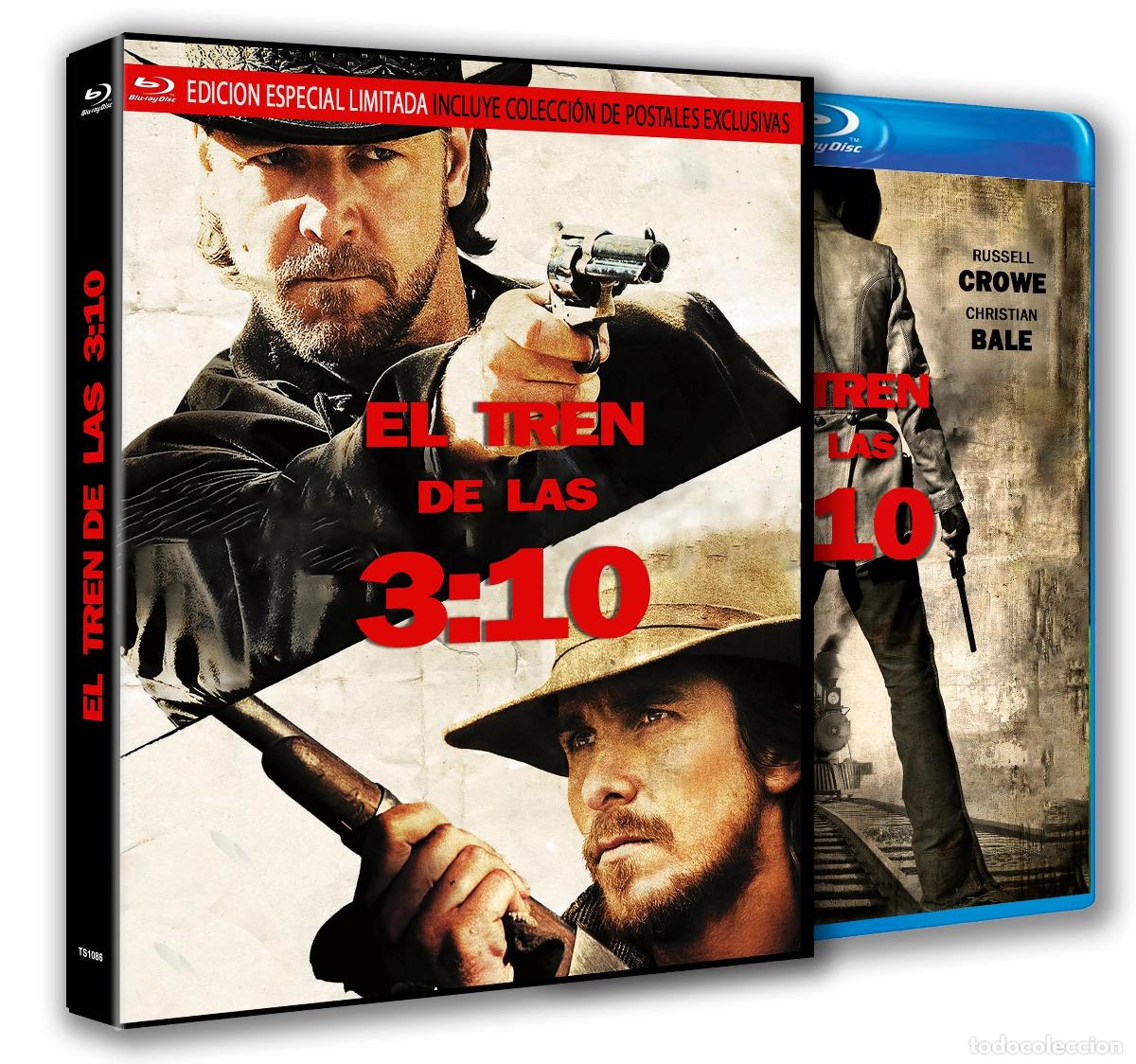 Cine: El Tren de las 3:10 (Con funda y 8 postales) [Blu-ray ] (2007) 3:10 to Yuma
