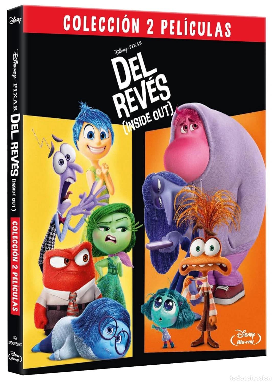 Cine: Del Rev&eacute;s 1 + Del Rev&eacute;s 2 [Blu-ray] (2015, 2024) Inside Out 1 + Inside Out 2