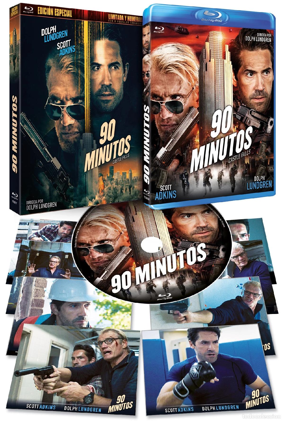 Cine: 90 Minutos (Edicion Especial Numerada con 8 Postales) [Blu-ray] (2021) Castle Falls
