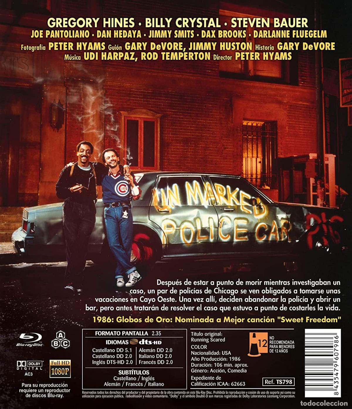 Cine: Apunta, Dispara y Corre [Blu-ray] (1986) Running Scared - Foto 2
