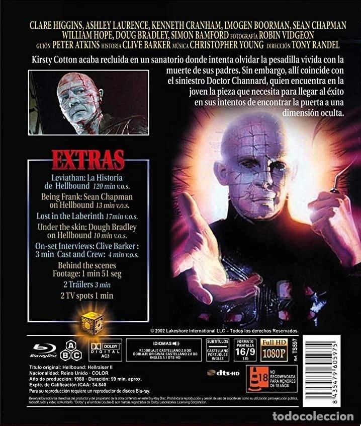Cine: Hellbound: Hellraiser II [Blu-ray] (1988) - Foto 2