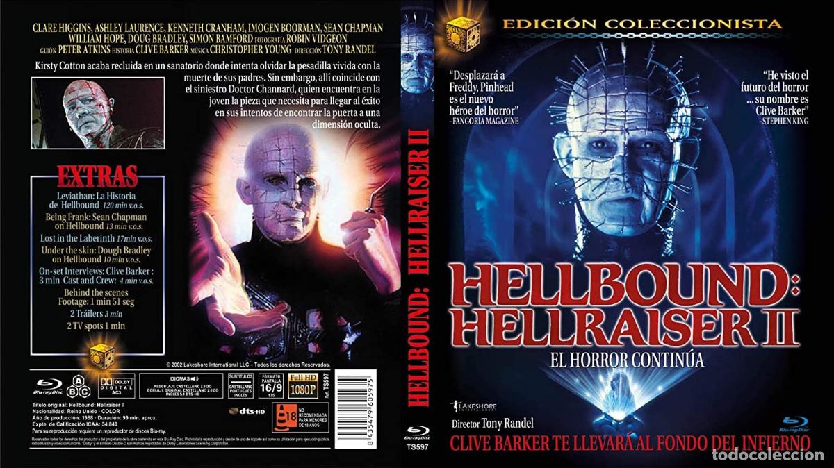 Cine: Hellbound: Hellraiser II [Blu-ray] (1988) - Foto 3