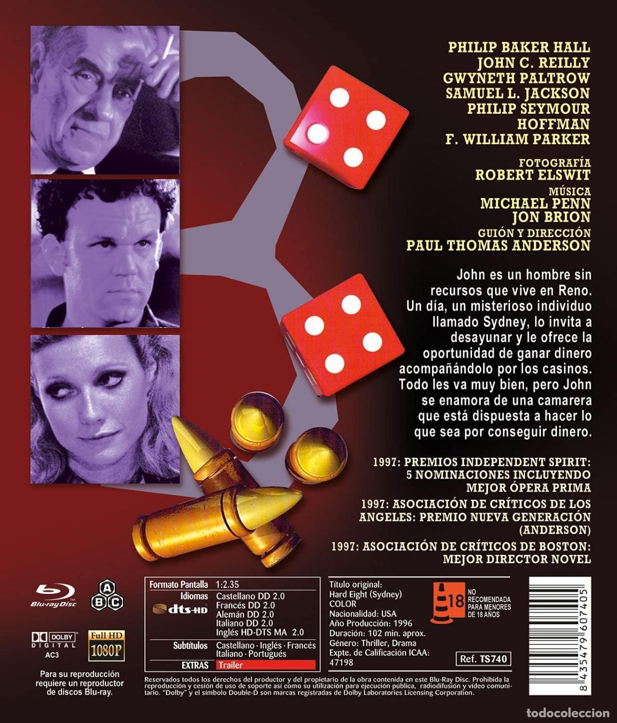 Cine: Sydney [Blu-ray] (1996) Hard Eight - Foto 2