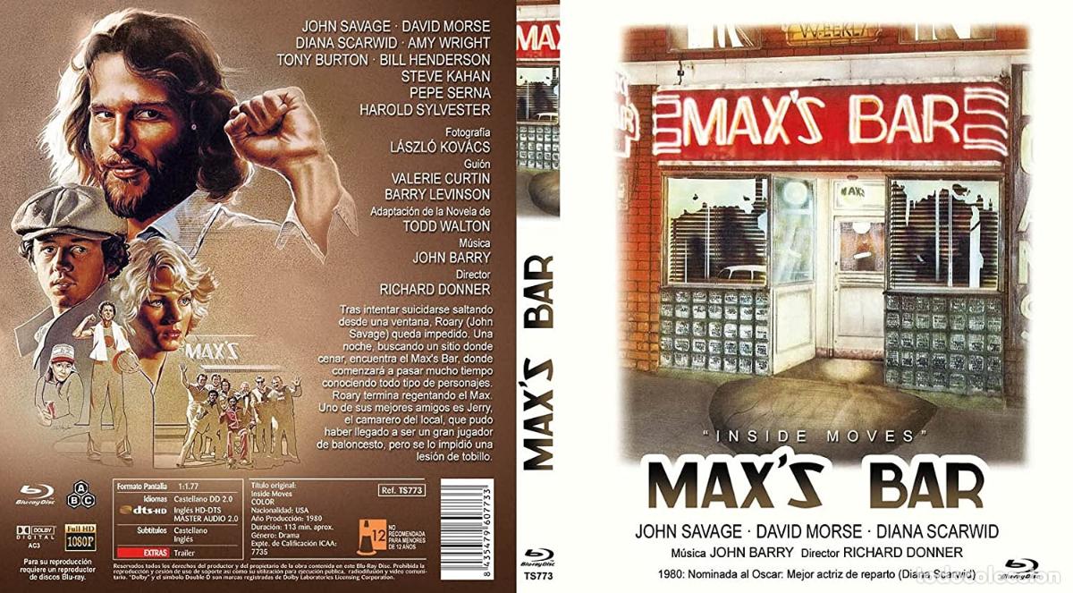 Cine: MaxS Bar [Blu-ray] (1980) Inside Moves - Foto 3