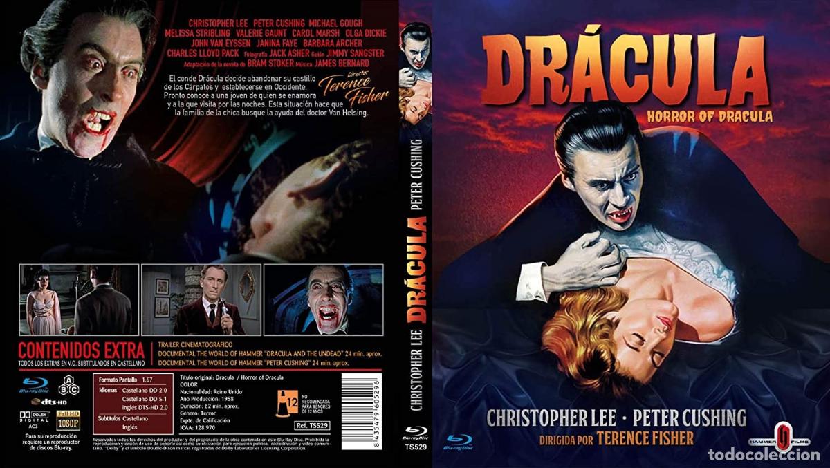 Cine: Dr&aacute;cula [Blu-ray] (1958) Dracula - Foto 3