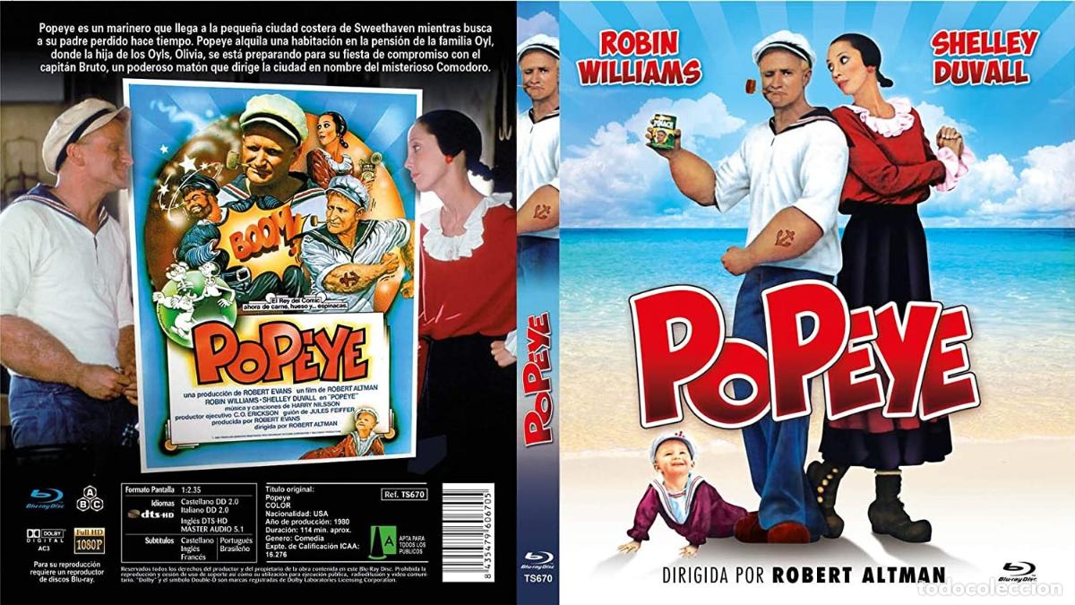 Cine: Popeye [Blu-ray] (1980) - Foto 2