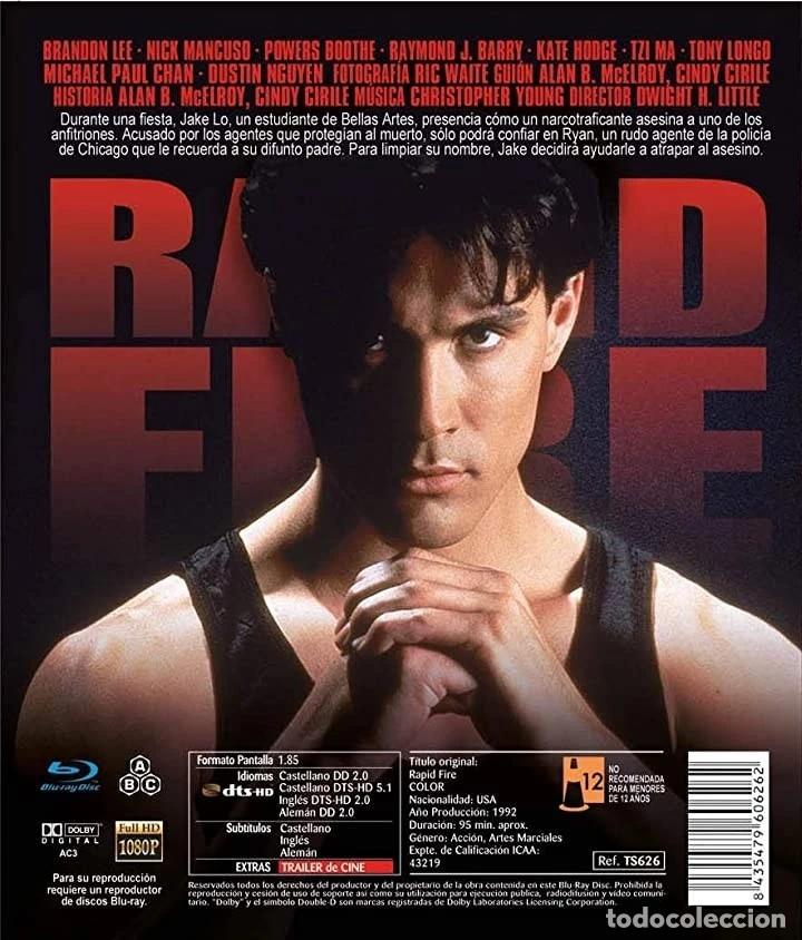 Cine: Rapid Fire [Blu-ray] (1992) - Foto 2